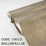 کاغذ دیواری طرح جودون قهوه‌ای کد 10013 از آلبوم کربن، مناسب دکوراسیون مدرن و کلاسیک