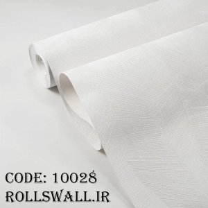 کاغذ دیواری سفید طرح بافت ساده کد 10028 از آلبوم کربن