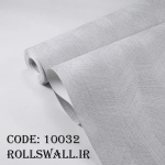 نمای نزدیک از بافت برجسته کاغذ دیواری خاکستری کد 10032