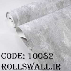 کاغذ دیواری طرح پتینه خاکستری کد 10082 مناسب سبک مدرن