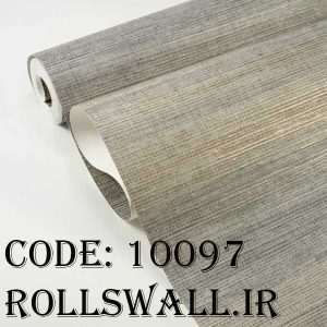 کاغذ دیواری طرح بافت قهوه‌ای کد ۱۰۰۹۷ بافت برجسته و رنگ گرم