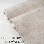 کاغذ دیواری طرح پتینه قهوه‌ای کد 10102 از آلبوم کربن
