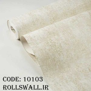 کاغذ دیواری طرح پتینه کرم کد 10103 از آلبوم کربن