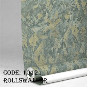 بافت برجسته کاغذ دیواری طرح پتینه سبز