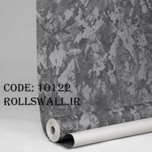 دکوراسیون مدرن با استفاده از کاغذ دیواری مشکی طرح پتینه