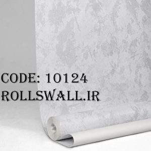 دکوراسیون مدرن با کاغذ دیواری طرح پتینه نقره‌ای