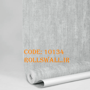 نصب کاغذ دیواری پتینه خاکستری 10134 در پذیرایی مدرن