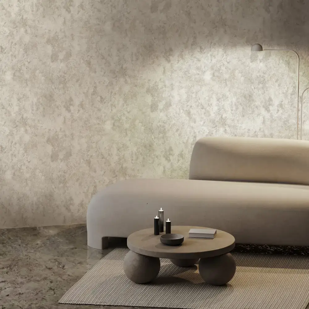 کاغذ دیواری مدرن کرم برای اتاق خواب و نشیمن