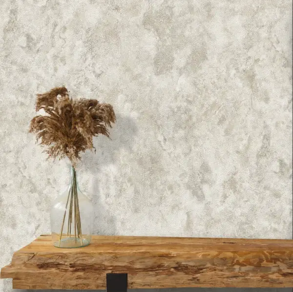 خرید کاغذ دیواری بافت کرم PVC قابل شستشو