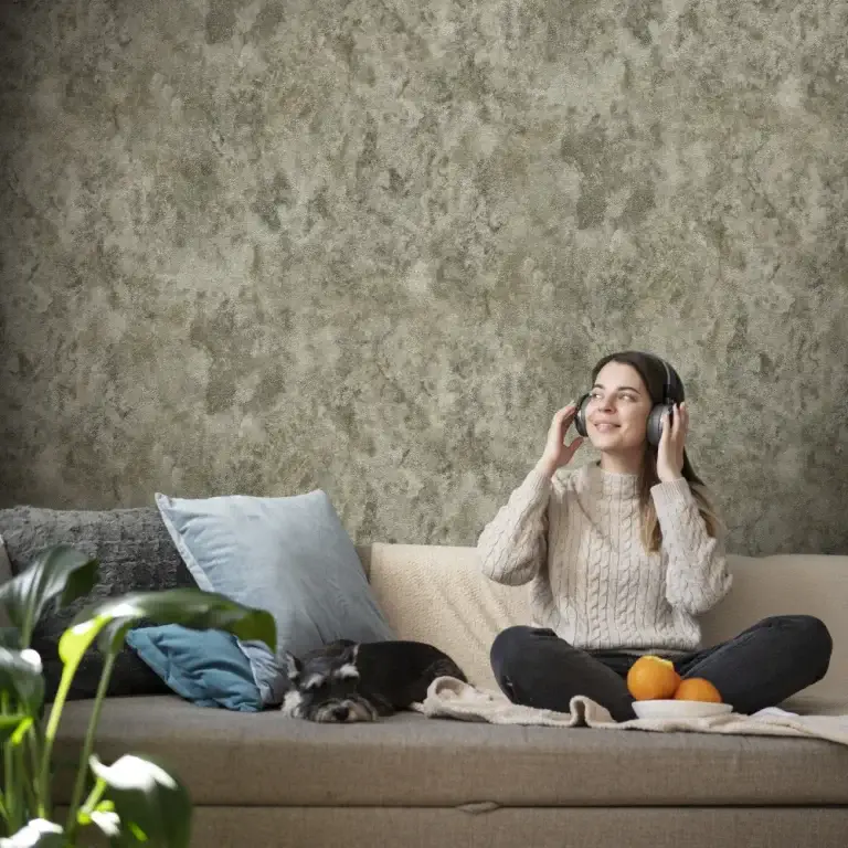 لایه بندی وینیل کاغذ دیواری 10158 - جزئیات ساختار مقاوم و قابل شستشو