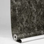 نصب کاغذ دیواری مشکی 10160 در سالن پذیرایی - جلوه لوکس و مدرن