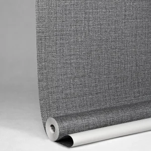 نصب کاغذ دیواری جودون خاکستری 10161 در ورودی اداری