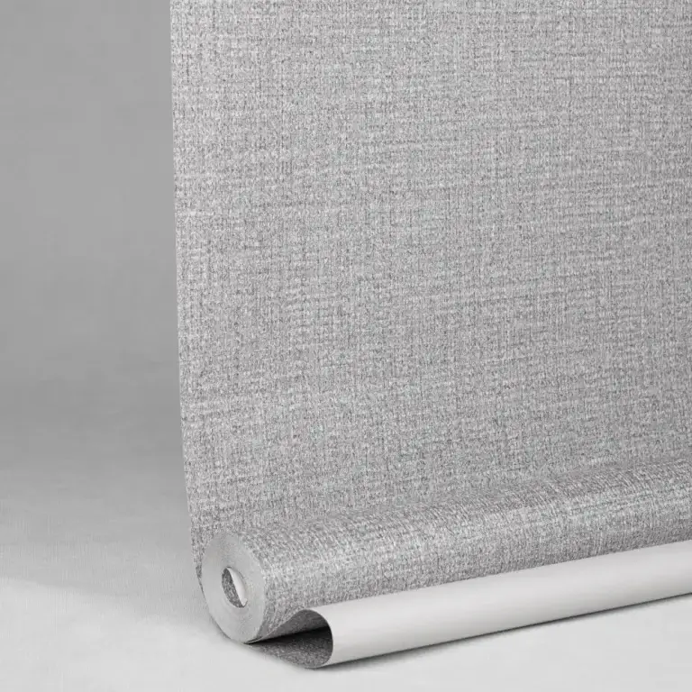 نمای نزدیک بافت برجسته کاغذ دیواری خاکستری