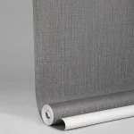 نمای نزدیک بافت برجسته کاغذ دیواری خاکستری