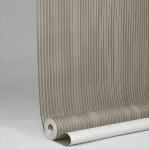 عکس کاغذ دیواری طرح راه راه قهوه ای البوم کربن