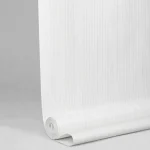 کاغذ دیواری کربن مدل راه راه سفید