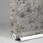 کاغذ دیواری pvc طرح پتینه خاکستری از شرکت اکستریم والز