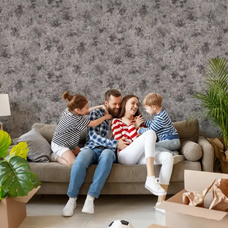 کاغذ دیواری طرح برجسته و پتینه مورد استفاده تمامی فضاها