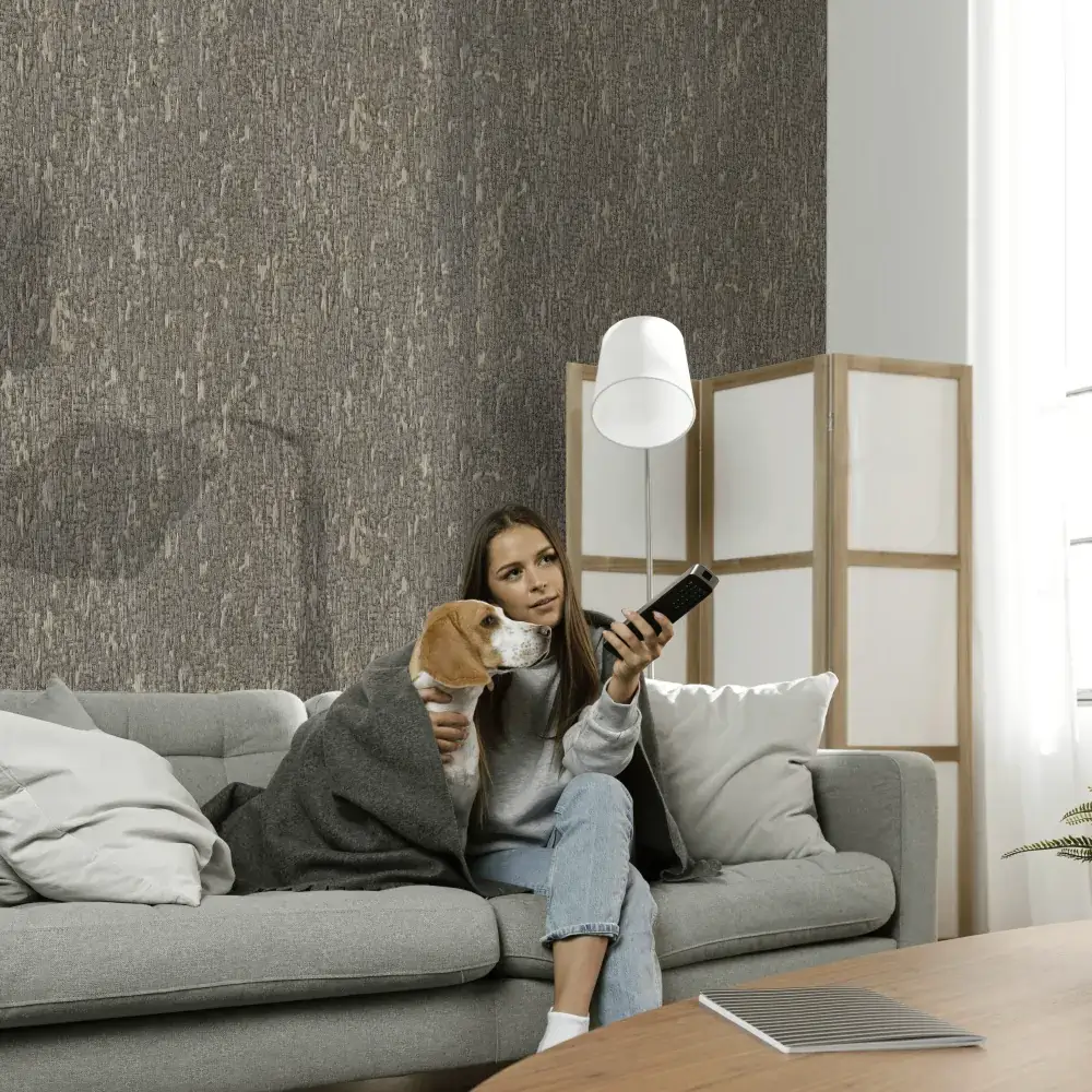 نمونه کارشده کاغذ دیواری با نصب اسان و بصرفه