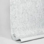 کاغذ دیواری طرح بافت سفید کد 10205 البوم کربن از شرکت اکستریم والز