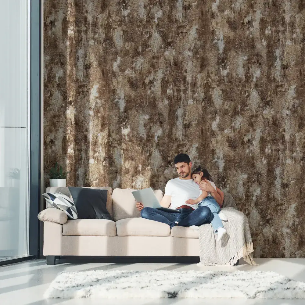 کاغذ دیواری پتینه برای تی وی وال و دیوارهای شاخص