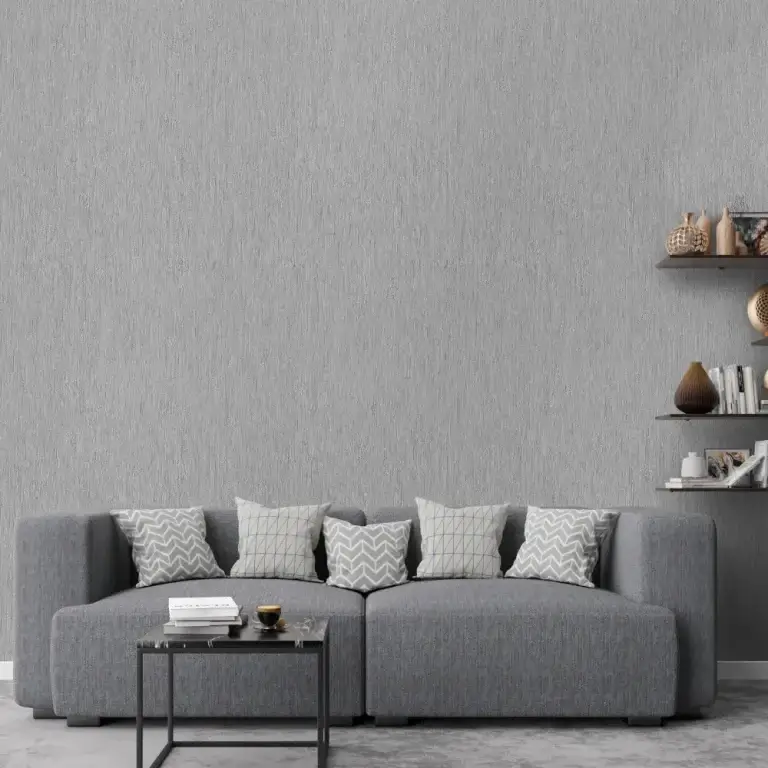 کاغذ دیواری مناسب دیوار TV با بافت برجسته و رنگ خنثی