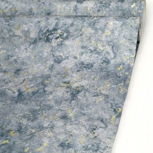 کاغذ دیواری پی وی سی طرح پتینه ابی