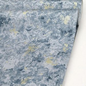 کاغذ دیواری پتینه آبی مناسب دکوراسیون داخلی