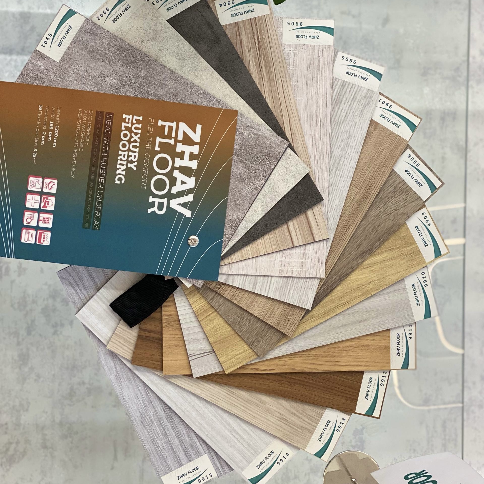 کفپوش پی وی سی ژاو فلور کد 9912 (قیمت هر متر مربع 1100)