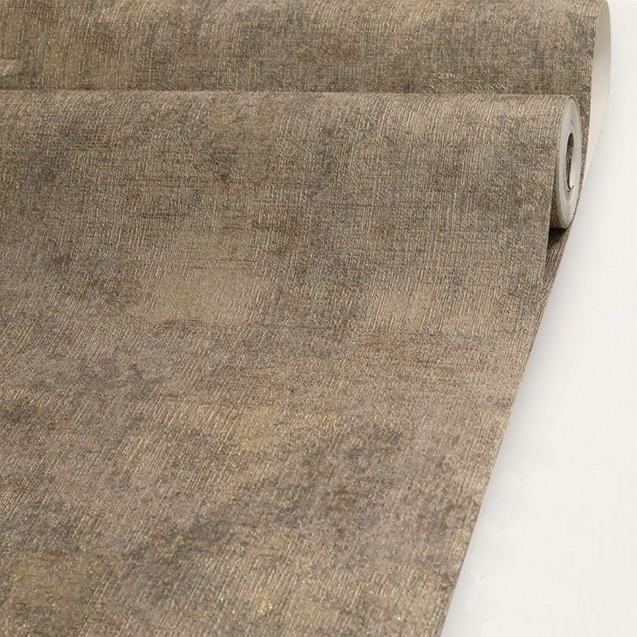 کاغذ دیواری قابل شستشو طرح پتینه قهوه ای مناسب دیوارهای شاخص